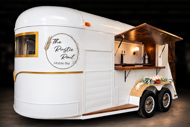 Rustic Rail Mobile Bar Trailer (1)